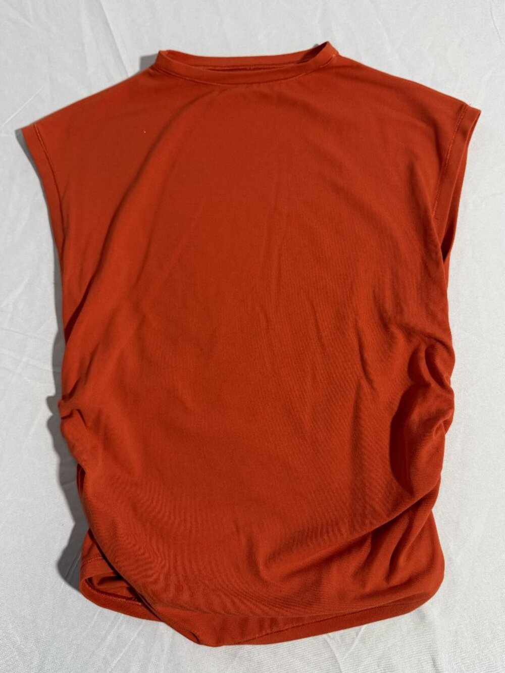 Athleta Orange Sleeveless Workout Top - Size XXS GUC